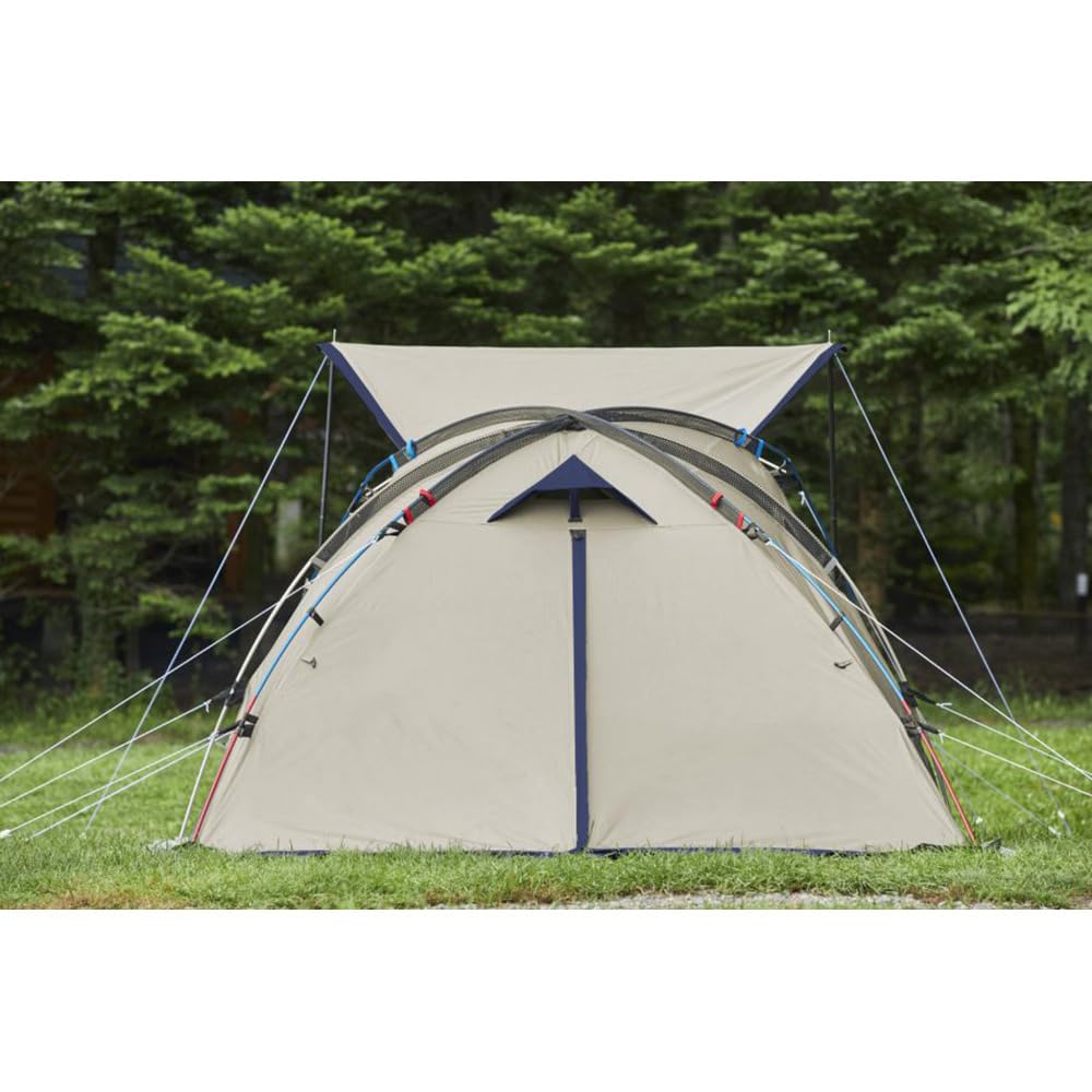 Whole Earth Outdoor Camping Tent for 1-2 People EARTH TRIPPER 2.0 WE2KDA10 Sand Beige