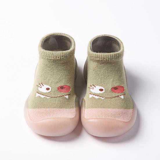 Infant Cartoon Pattern Non-slip Breathable Cotton Baby Toddler Walking Shoe