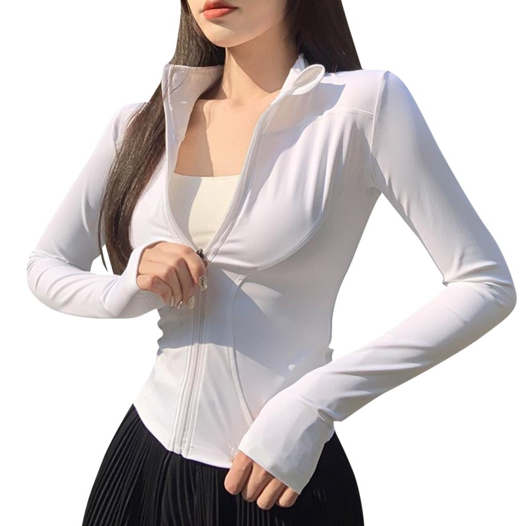 Женская быстросохнущая спортивная куртка для йоги