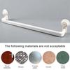 Aluminum Zinc Zinc Alloy Suction Cup Towel Rack Wall Mounted Single Pole Towel Rack Towel Holders  Cabinet