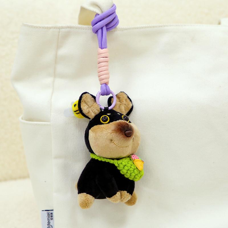 Мягкая и приятная на ощупь плюшевая кукла-пчела, очаровательный аксессуар для рюкзаков и брелоков