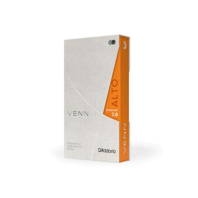 Синтетическая трость WoodWinds VENN G2 для альт-саксофона 1 D'Addario (Поколение 2) Саксофон, VAS0130G2, Твердость 3.0,