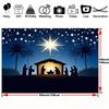 Christmas Birth Scene Background Multi purpose No need for electricity Suitable for weddings birthdays anniversaries