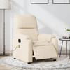 VidaXL Electric Massage Recliner Armchair Beige 3204927