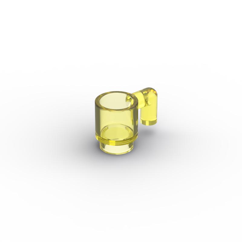 Совместимо со строительным блоком 3899, собранным из мелких частиц, строительным блоком, стаканом для воды, пивным стаканом, кофейным стаканом, аксессуарами для домашнего обихода