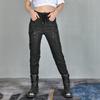 VOLERO Womens Motorcycle Riding Pants Waterproof Windproof Elastic Cuff Crash Protection With Silicone Padding
