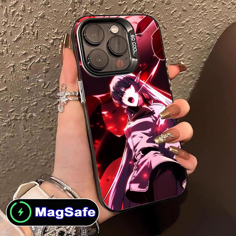Alice Von Ataraxia Mobile Phone Case for iPhone 17 16 15 14 13 12 11 Air Pro Max Plus MagSafe Translucent Colorful Cover Luxury
