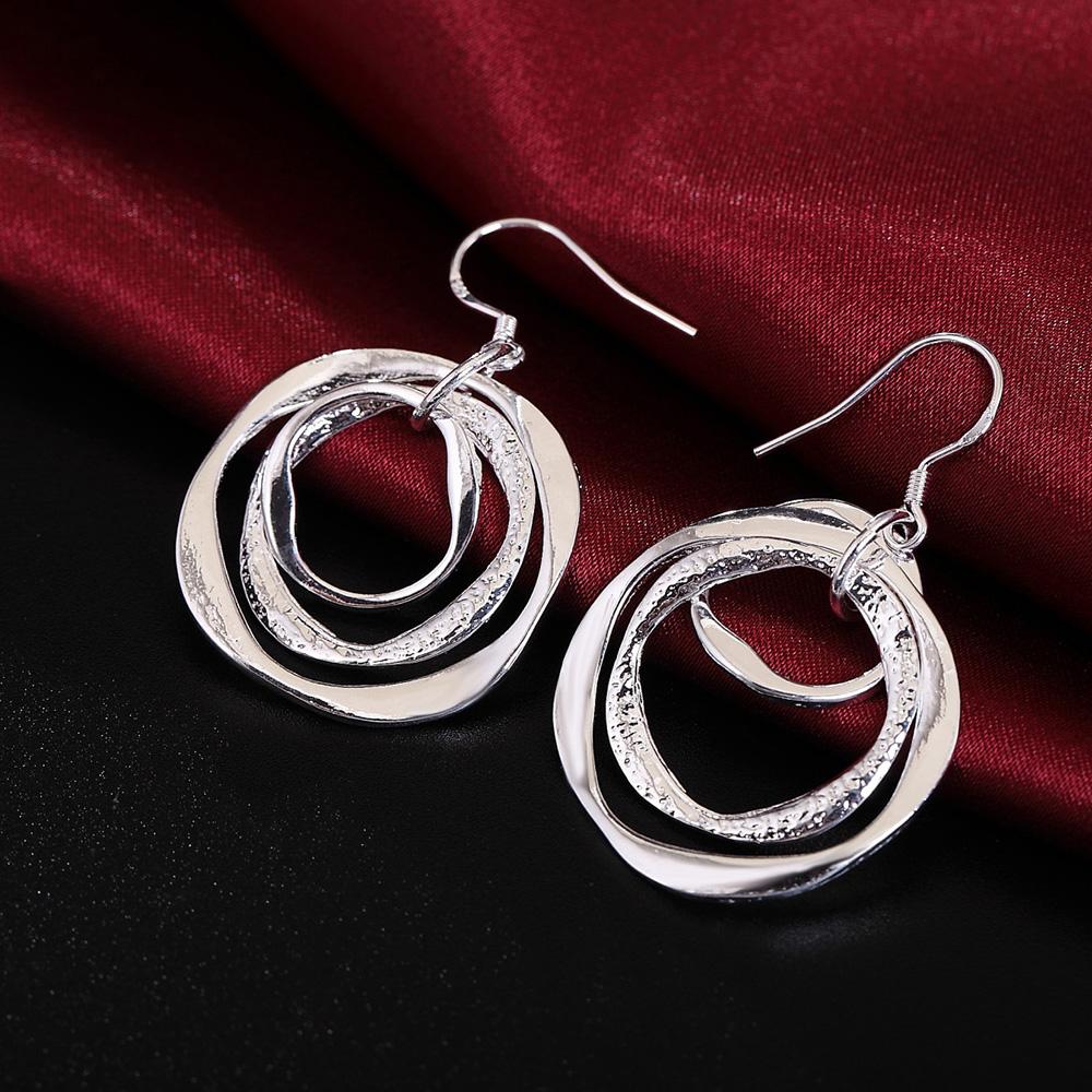 Серьги-капли из серебра 925 пробы, модные украшения для вечеринок