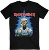 Футболка Iron Maiden World Slavery Tour 84-85 Логотип группы Официальная Мужская Черная