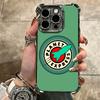 Futurama Планета Экспресс Покрытие Чехол для Телефона Для Iphone 16 17 Pro Max Air 16E 14 15 Plus 12 13 Mini Противоударный Покрытие-Подушка Безопасности