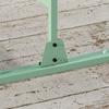 Metal Decorative Privacy Screen Outdoor Divider, Green Leaf