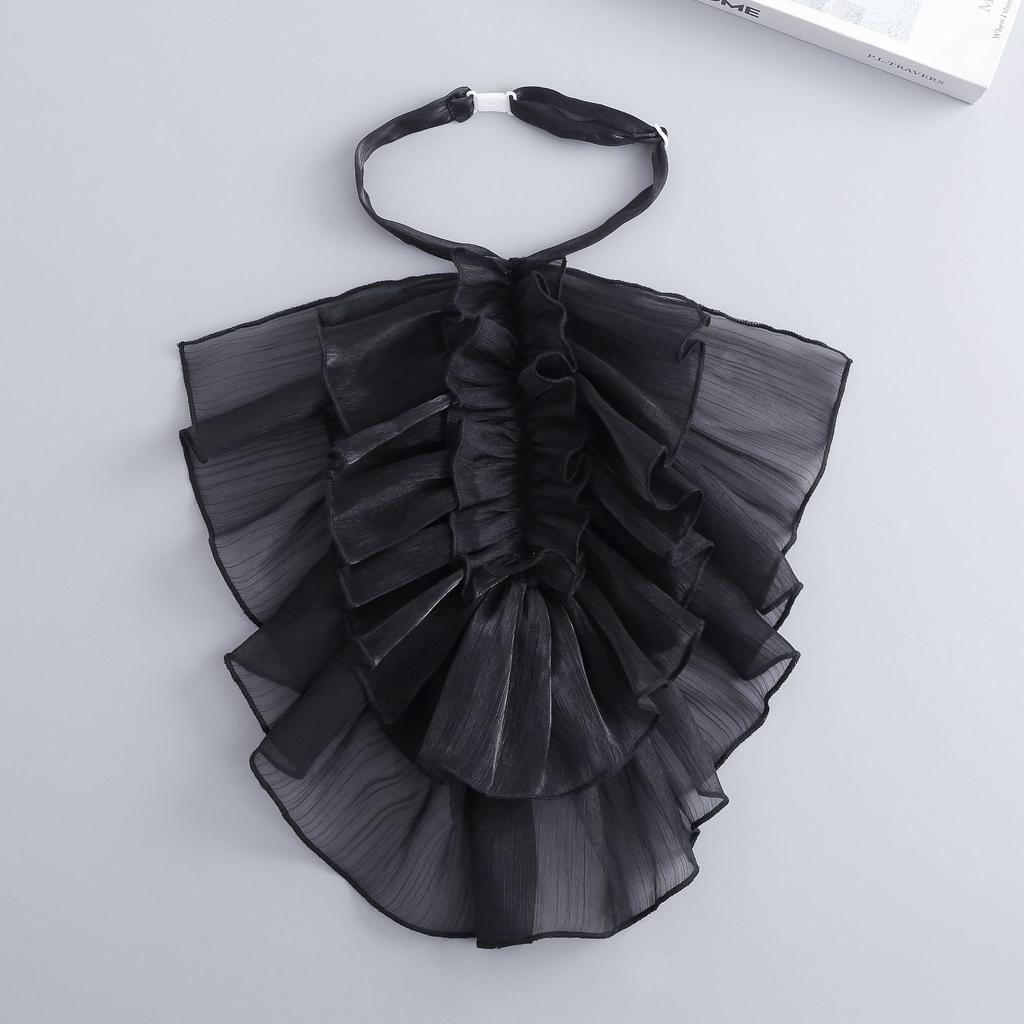 Fashion Fake Collar Neckties for Womens Removable Wedding Party Shirt False Detachable Collar Neckwear Decorative