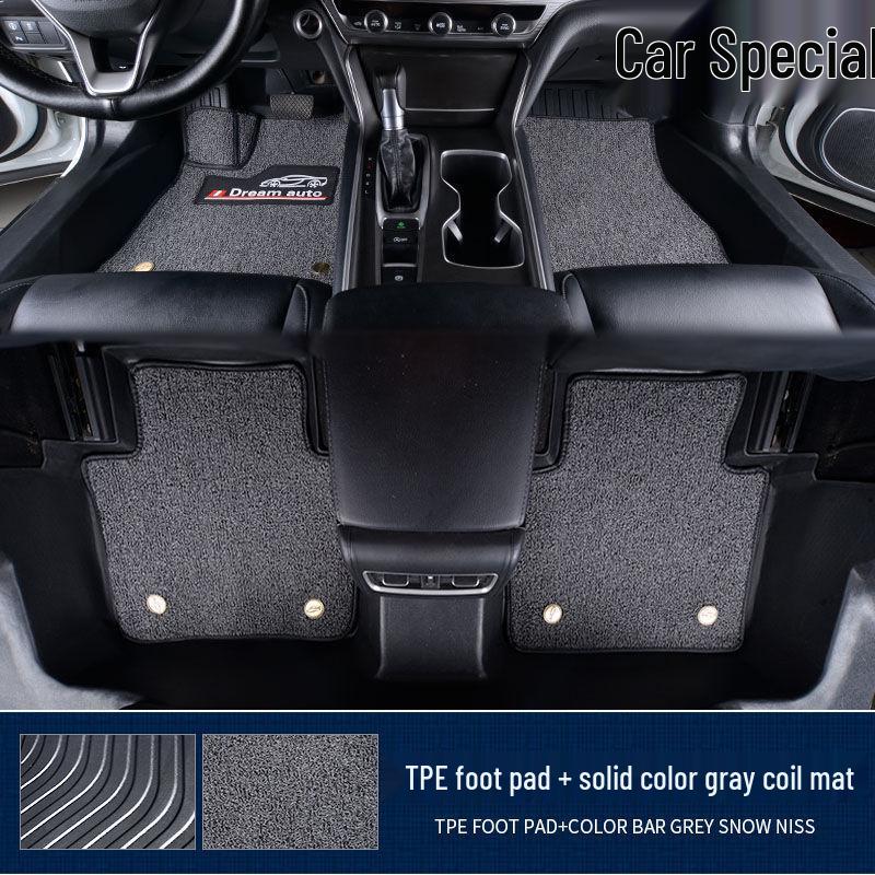 Geely Binyue Cool TPE Car Floor Mats – Waterproof, Wear-Resistant, Eco-Friendly, with Door Sill Protection