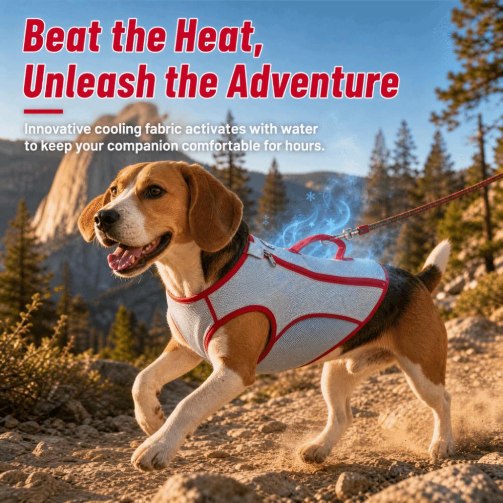 Sun Protection Pet Cooling Shirt Breathable Dog Sunscreen Clothes Dog Cooling Vest  Walking