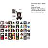 1 Box Baby Black White Cards Infants High Contrast Flash Card 0-3 Months Newborns Visual Stimulation Brain Sensory Development Paper Card Toy