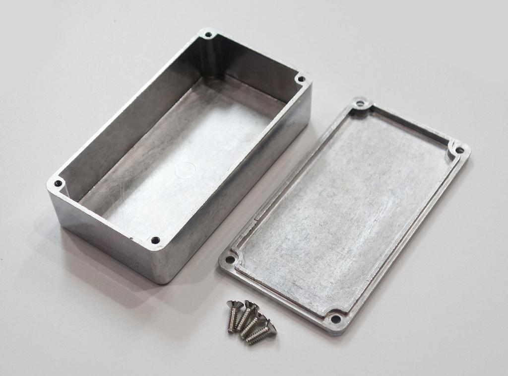 Корпус эффектора HAMMOND 1590B Тип Неокрашенный Отдельный Элемент Эффектор Самодельный Алюминиевый Корпус Корпус 90B-NCx1P