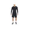 Nike Round Neck Knit Breathable Long Sleeve T-Shirt Men Tops Black CZ4281-010