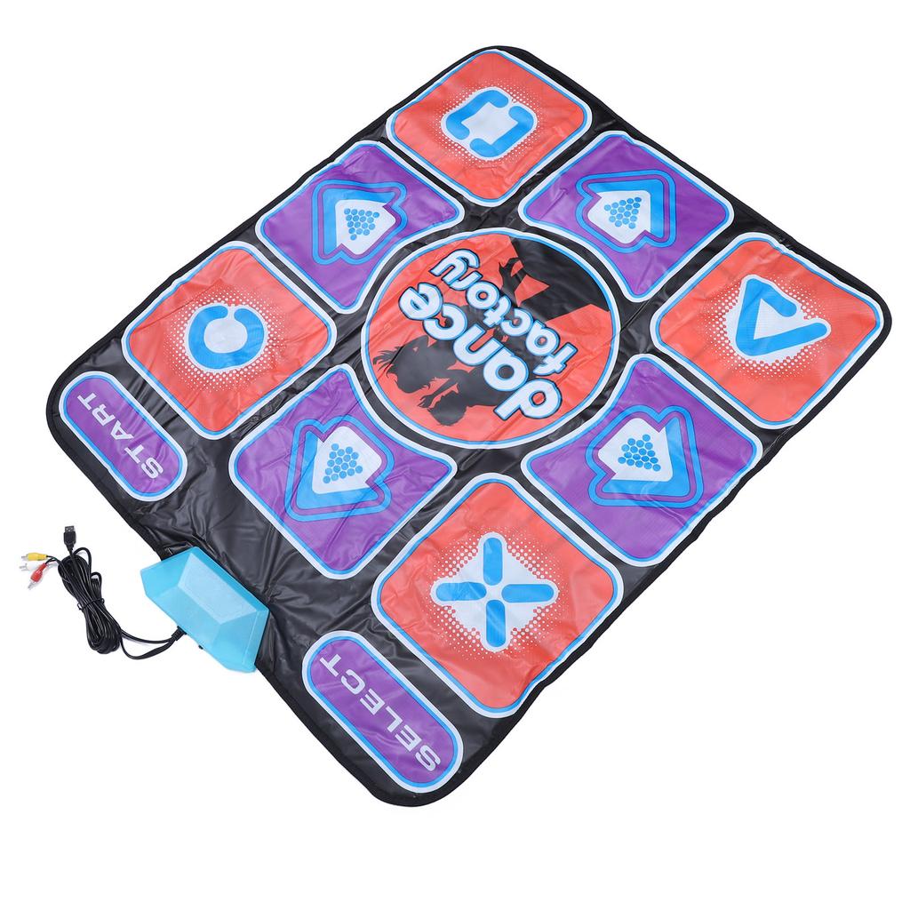 Детский музыкальный танцевальный коврик для улучшения координации, противоскользящий интерактивный электронный танцевальный коврик для ТВ ПК