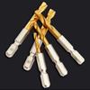 Ultra-short Hole Opener Hex Shank Stainless Steel Special Drill New Twist Drill Bit  Wood Metal
