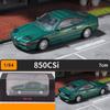 1/64 BMW 850 CSi литой автомобиль игрушечные машинки модель автомобиля миниатюрная масштабная модель автомобиля для детей