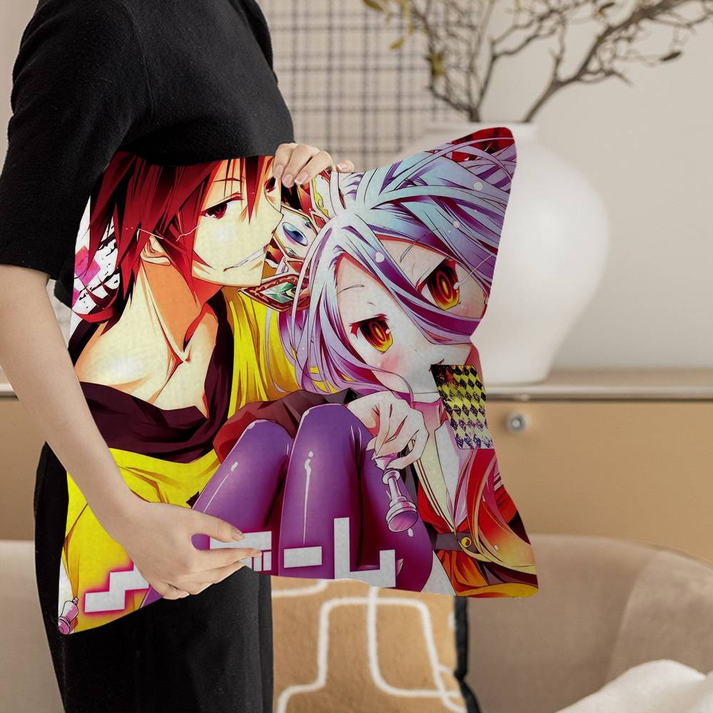 Чехол на подушку Game No Game No Life Наволочка Обивка Диван Декоративная подушка для дома Чехол для подушки