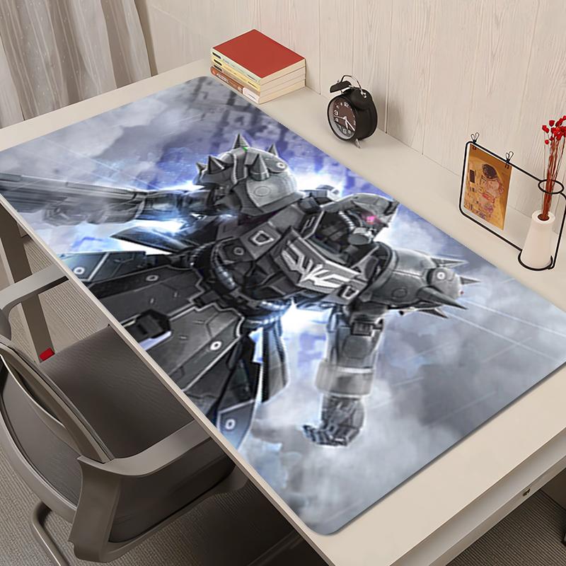 Mouse Pad Office PC Accessories Extended Pad Anime Desk Mat Antislip Rubber Mechanical Warrior Gundam HD Mousepad Gaming Mats
