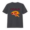 Streetwear Foals Band Orange Angry Pitbull Print Cool Casual T Shirt vintage Washed streetwear Comfortable Unisex Soft