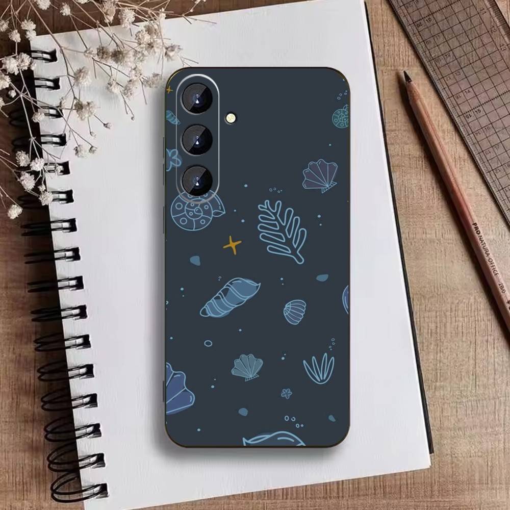 star bone lightning bolt Phone Case For Samsung Galaxy A73,A21s,A22,A31,A52,A53,A71,A41Soft Black Shell