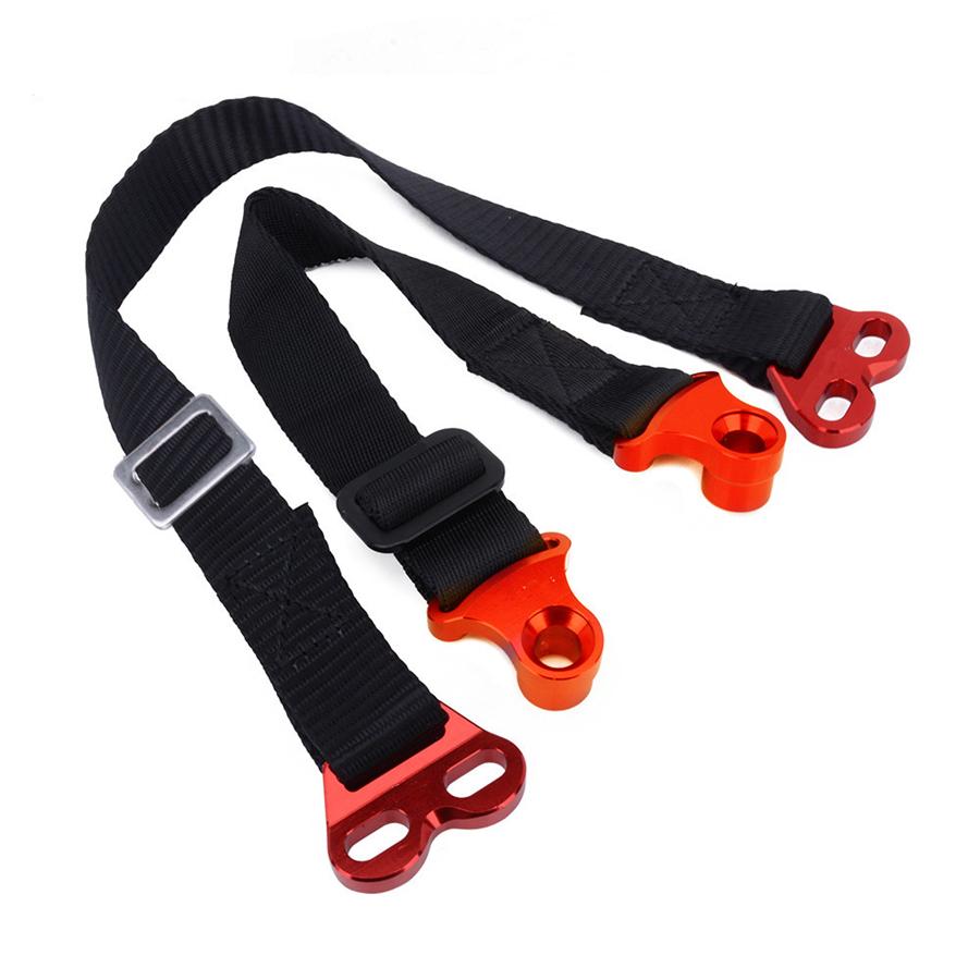 Универсальные 2 шт. ЧПУ Регулируемые Передние Задние Мотоциклетные Задние Спасательные Тяговые Стяжные Ремни Поводки