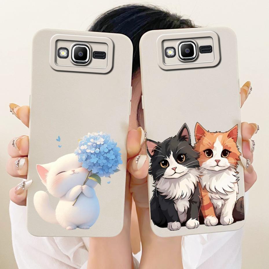 Cute Printed Phone Case For Samsung Galaxy J2 Prime G532G Grand Prime G530F G531H Soft Silicone Shockproof Cases Covers Bumpers