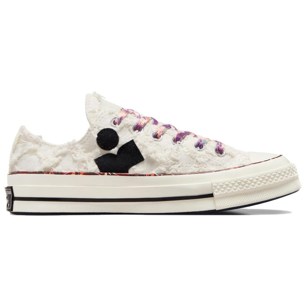 ISABEL MARANT x Converse Chuck 70 мягкие и удобные нескользящие и износостойкие низкие кеды унисекс белые