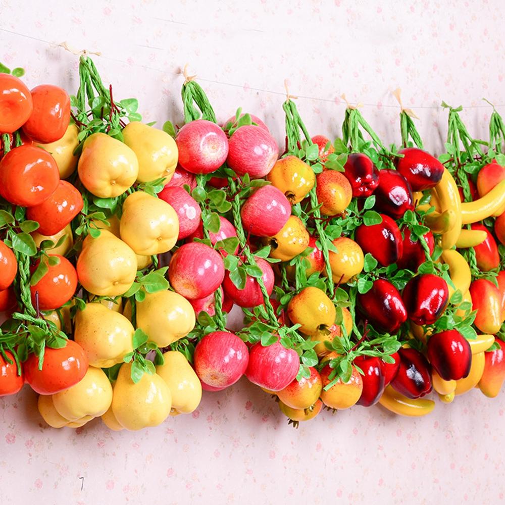 Foam DIY Fruit Plants Decoration Artificial Fruit Artificial Vegetables Wall Decor Fake Vegetables