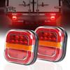 2Pcs LED Trailer Rear Lights Kit Super Bright High Lumens Universal Simple Installation Brake Lights Trailer Truck Taillight