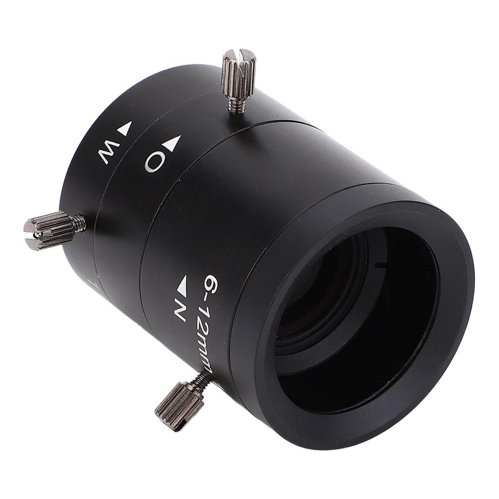 C Mount Lens 6 To 12mm Focal Length Manual Focus 3MP High Definition Zoom Industrial Camera Lens