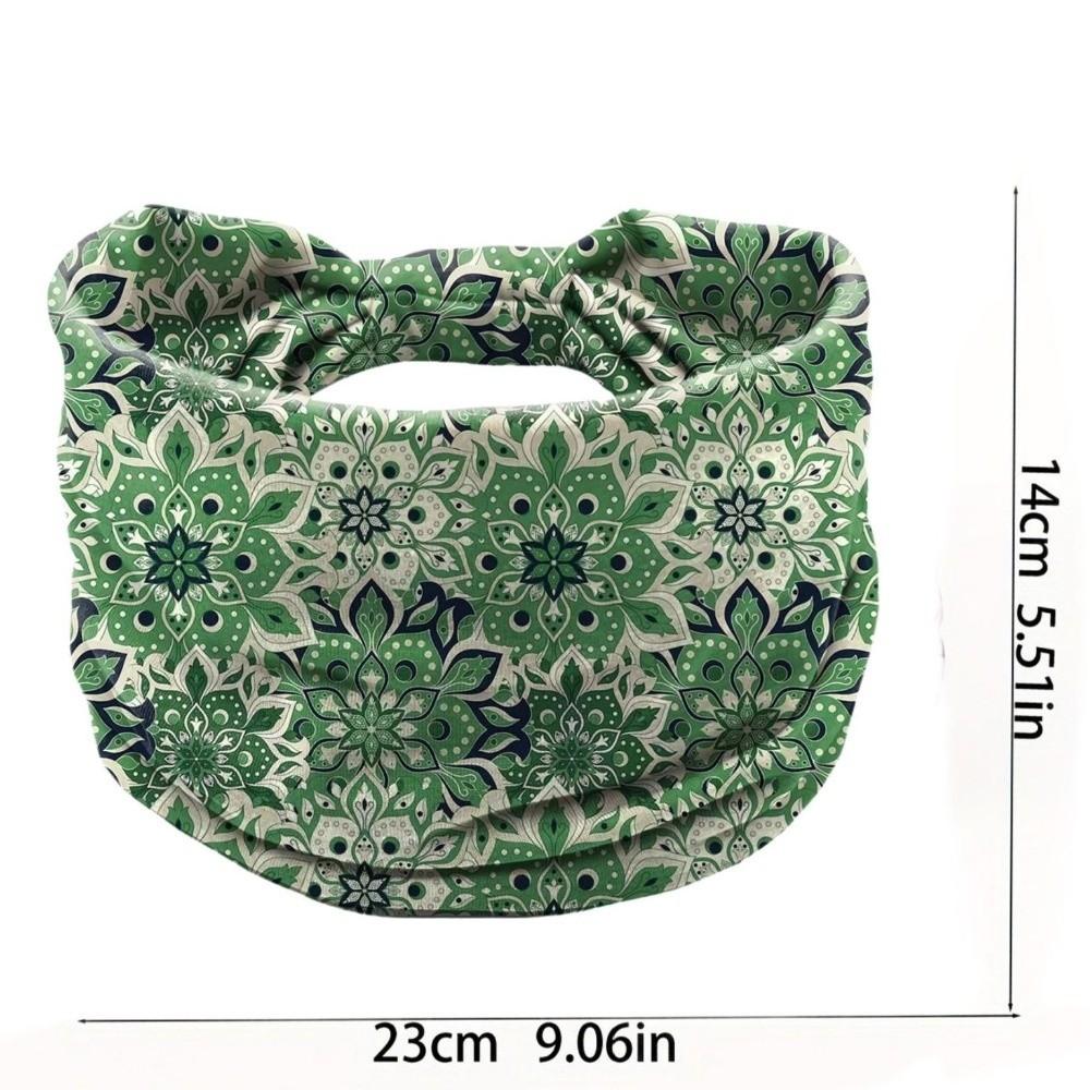 Fashion Stretch Boho Headband Cotton Wide-brimmed Wide Headwrap Sweat-wicking Mandala Flower Workout Head Bands Hair Accessories