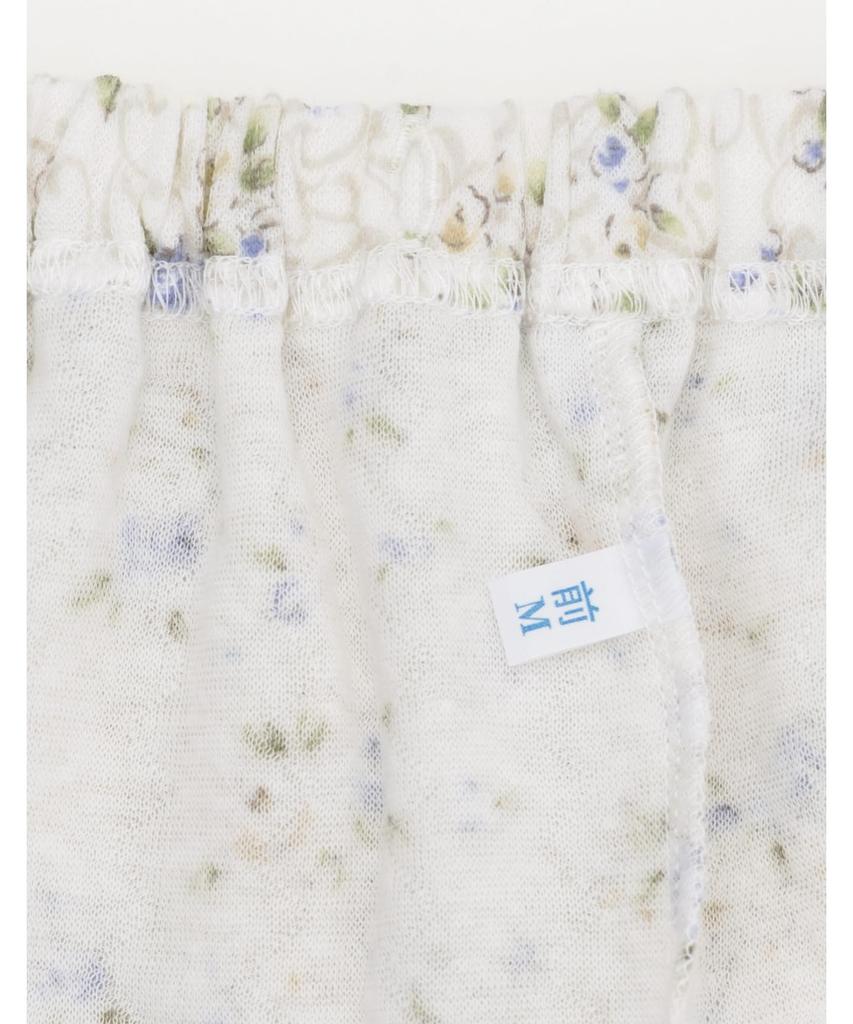 EP6001 Комплект пижамы с длинным рукавом из хлопка, теплый, свободного кроя, рубашка White Wing/Wacoal Женский, женские брюки, 100% (Сторона кожи), Материал, Посадка, Стиль,