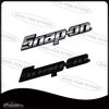 Auto Styling Snap On Tools Box Toolkit Metal Grille Emblem Car Rear Trunk Badge Decal Body Sticker Auto Universal Accessories