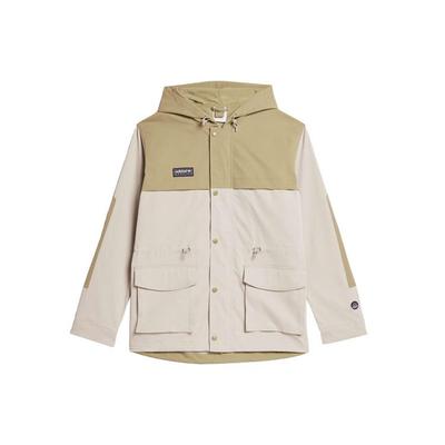 Куртка Originals X Spezial Moorfield с цветным логотипом и длинным рукавом, винтажная куртка с капюшоном и несколькими карманами, мужские куртки цвета хаки IN6753