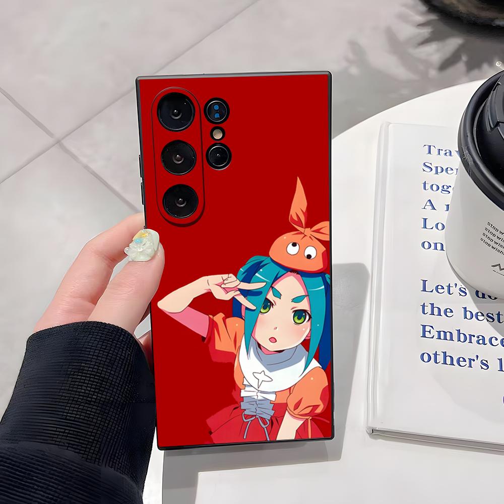 Чехол для телефона FCNB M Monogatari Yotsugi Ononoki для Samsung S26 Ultra S25 Edge Ultra S23 S22 S21 S20 Ultra Plus S24 Fe