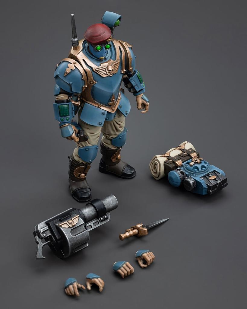 Pipigirl JoyToy 40K подлинная лицензированная подвижная Astra Militarum Tempestus Scions Command Squad 55th Kappic Eagles 4-дюймовая фигурка аниме-модель 1/18