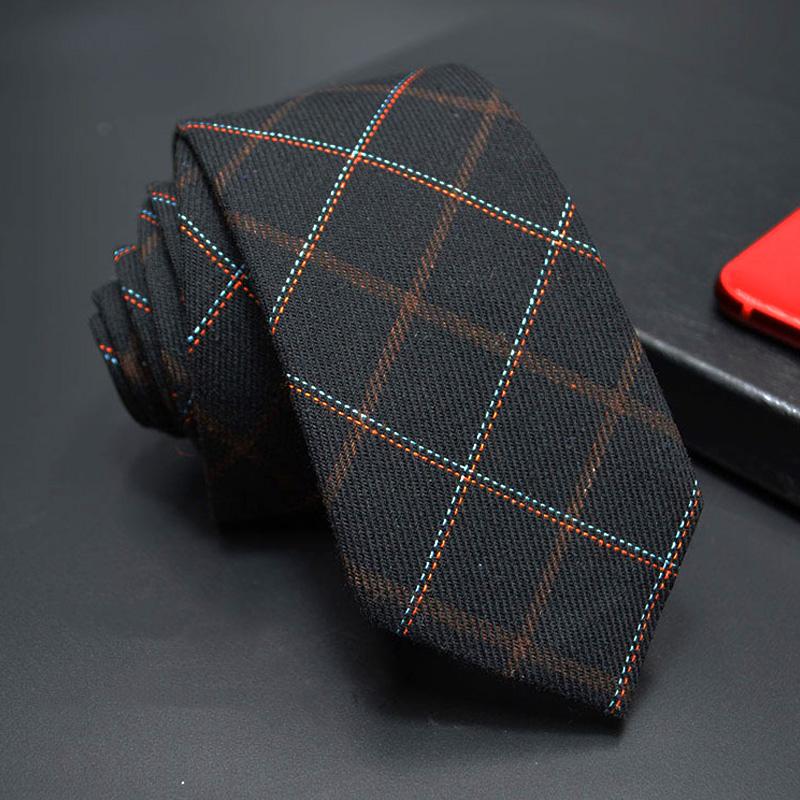 1PC Fashion Ties Imitation Wool Suits Narrow Necktie For Men New High Quality