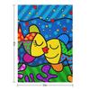 Kissing Fish Pop-art Throw Blanket Shaggy For Baby funny gift Comforter Blankets