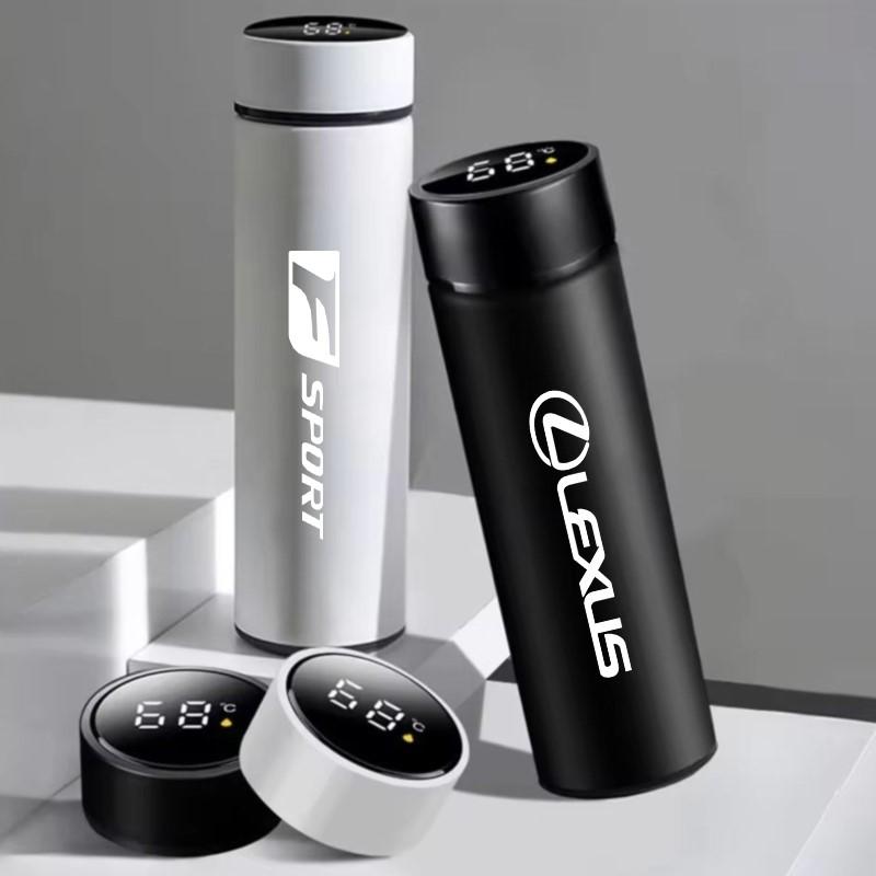 Car Logo Thermos 500ml Leakproof Cup Portable Bottle Accessorie For Lexus IS250 IS200 CT200h GS300 LS430 RX450h LX570 IS300 ES3