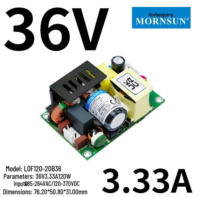 Jin Shengyang 120W-750W Medical-Certified Compact Bare Board Power Supply, 12V/24V/36V