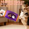 Pumpkin Ghost Halloween Pet Gifts Dog Squeaky Chew Toy, Funny Grim Reaper Spider Soft Fabric Toys for Puppy Teething Plush Stuffed Toy Small, Medium,