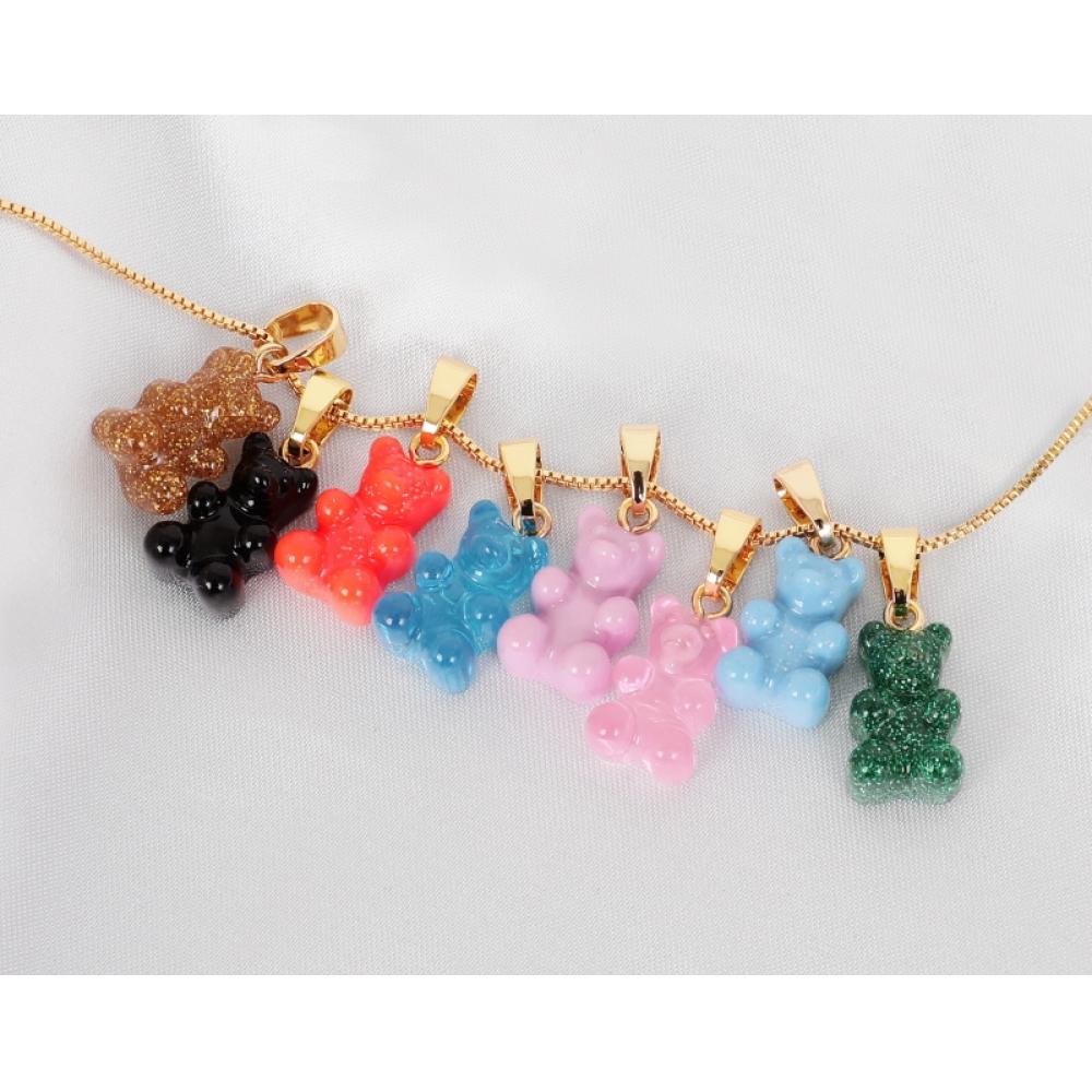 Ностальгический мишка Лазурный Классический Соединитель