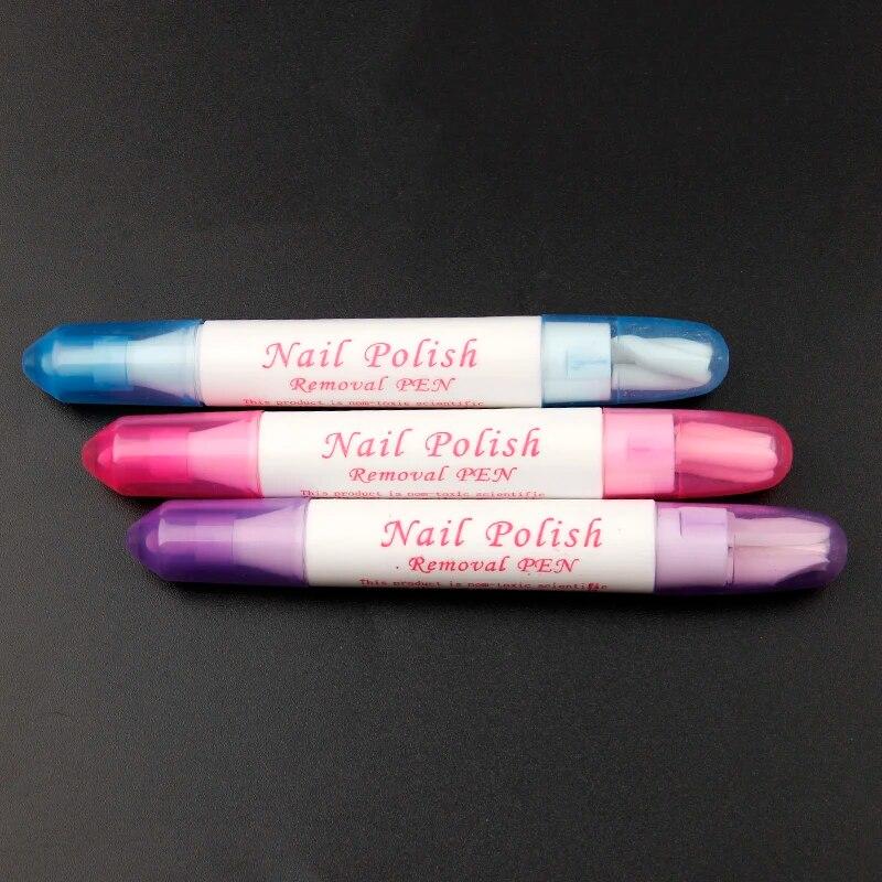 1 Pc Nail Art Corrector Pen Remove Mistakes + 3 Tips Newest Nail Polish Corrector Pen Cleaner Erase Manicure Tools