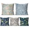 1pc William Morris Floral Patterns Pillow Case Square Pillow Bedroom Sofa Leisure ComfortCar Living Room Home Decoration 40X40