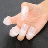 10PCS Soft Elastic Finger Nail Cover Flexible Nail Art Shield Nail Varnish Holder  Home Use