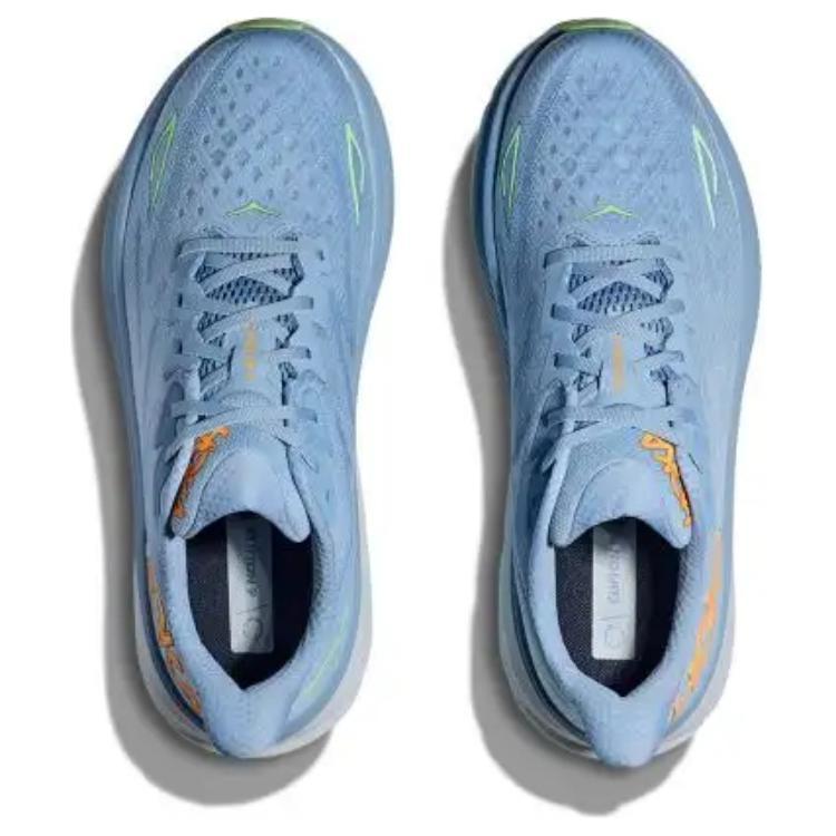 HOKA Clifton 9 2E Wide Dusk Illusion Мужские кроссовки синие 1132210-DLL